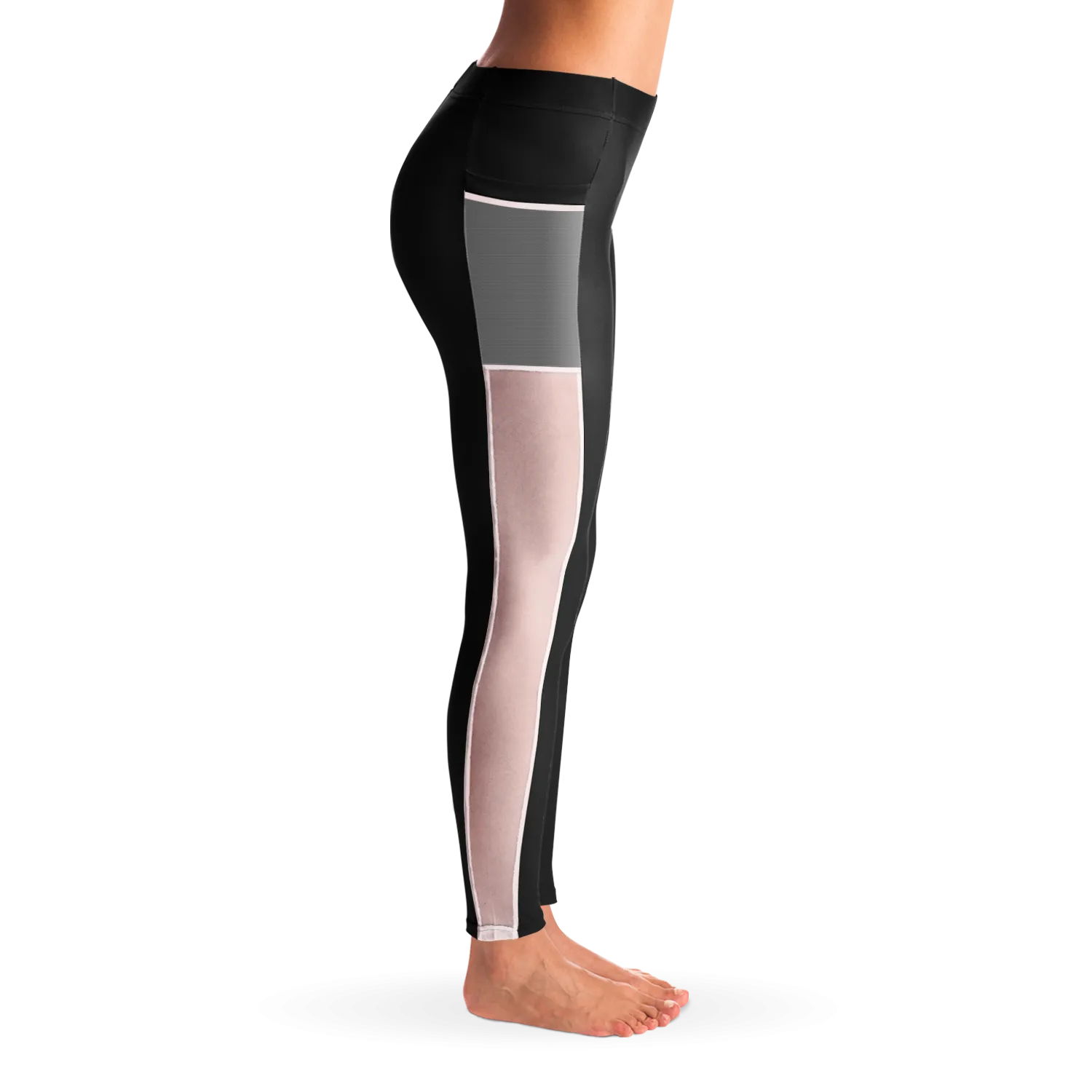 Athletic Apparatus Black WL V1 Mesh Pocket Legging