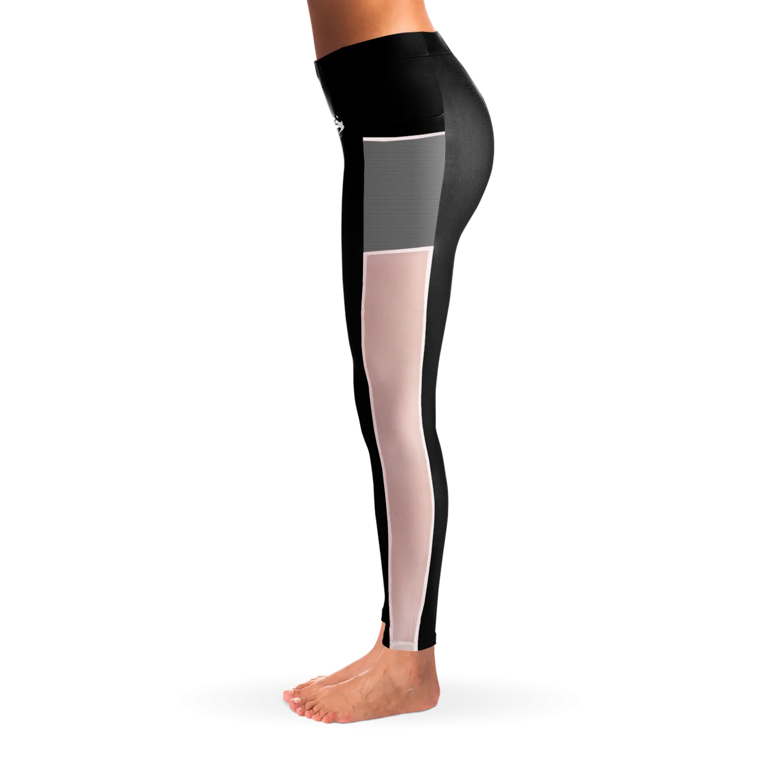Athletic Apparatus Black WL V1 Mesh Pocket Legging