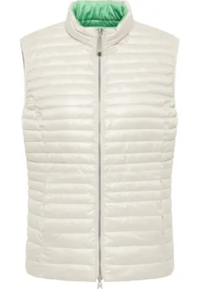 Barbara Lebek Womens reversible gilet - green