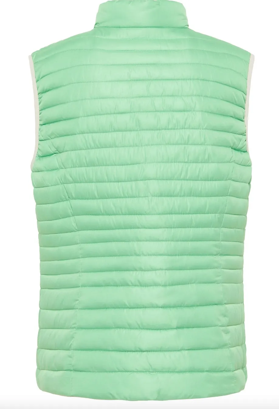 Barbara Lebek Womens reversible gilet - green