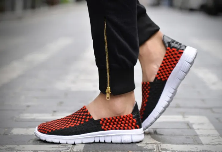 Breathable Summer Casual Light Men's Slip - Ons