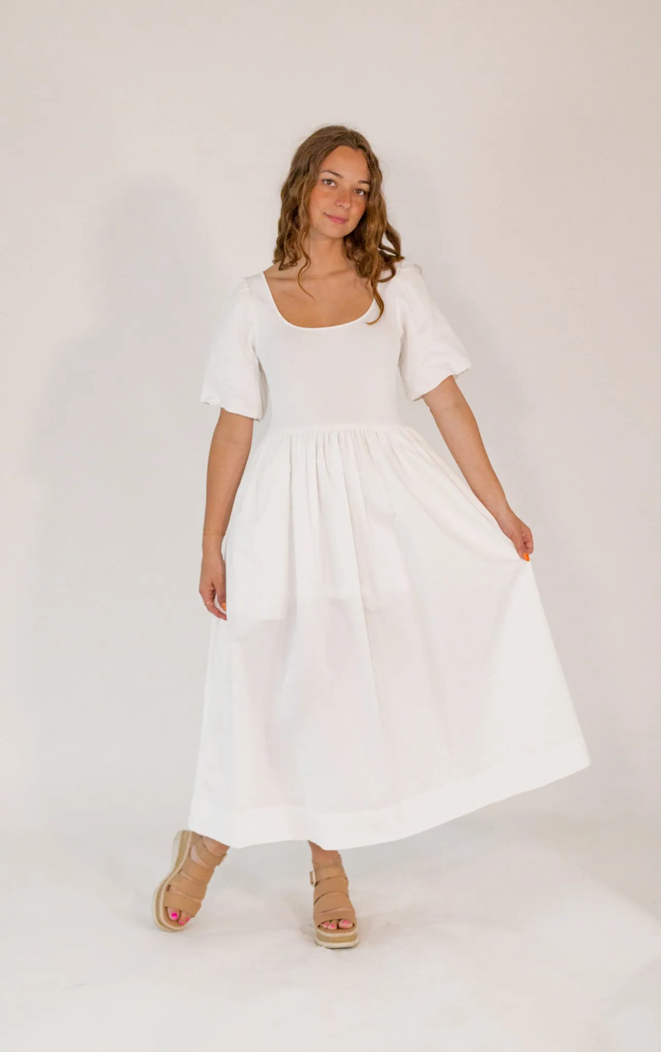 Carnegie Mixed Media Dress