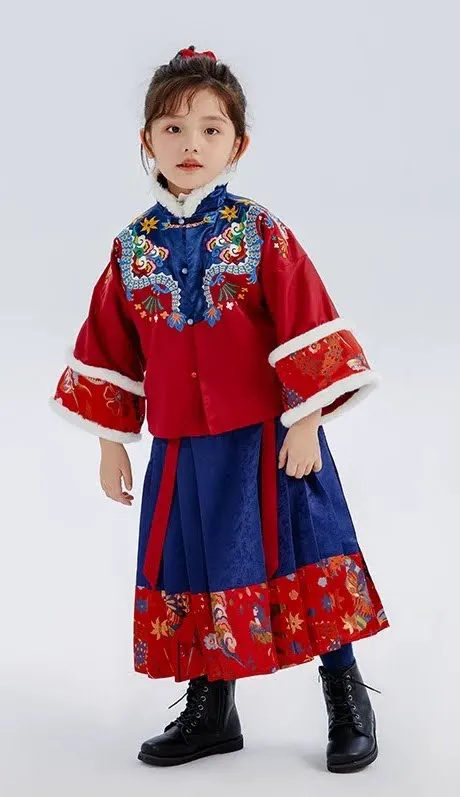 DRAGON YEAR CELEBRATION PLEATED SKIRT SET