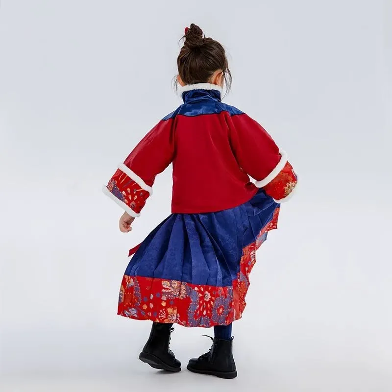 DRAGON YEAR CELEBRATION PLEATED SKIRT SET