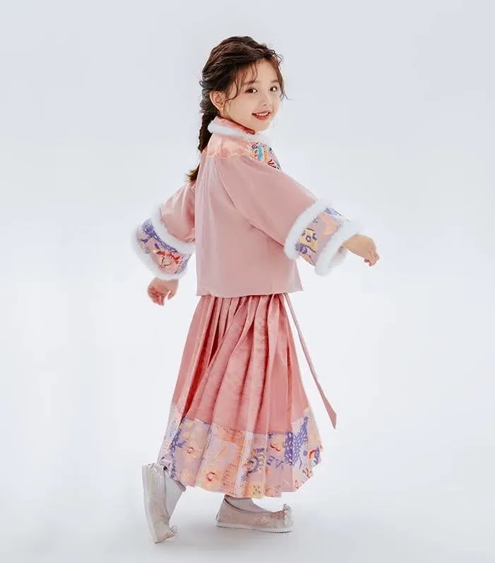 DRAGON YEAR CELEBRATION PLEATED SKIRT SET