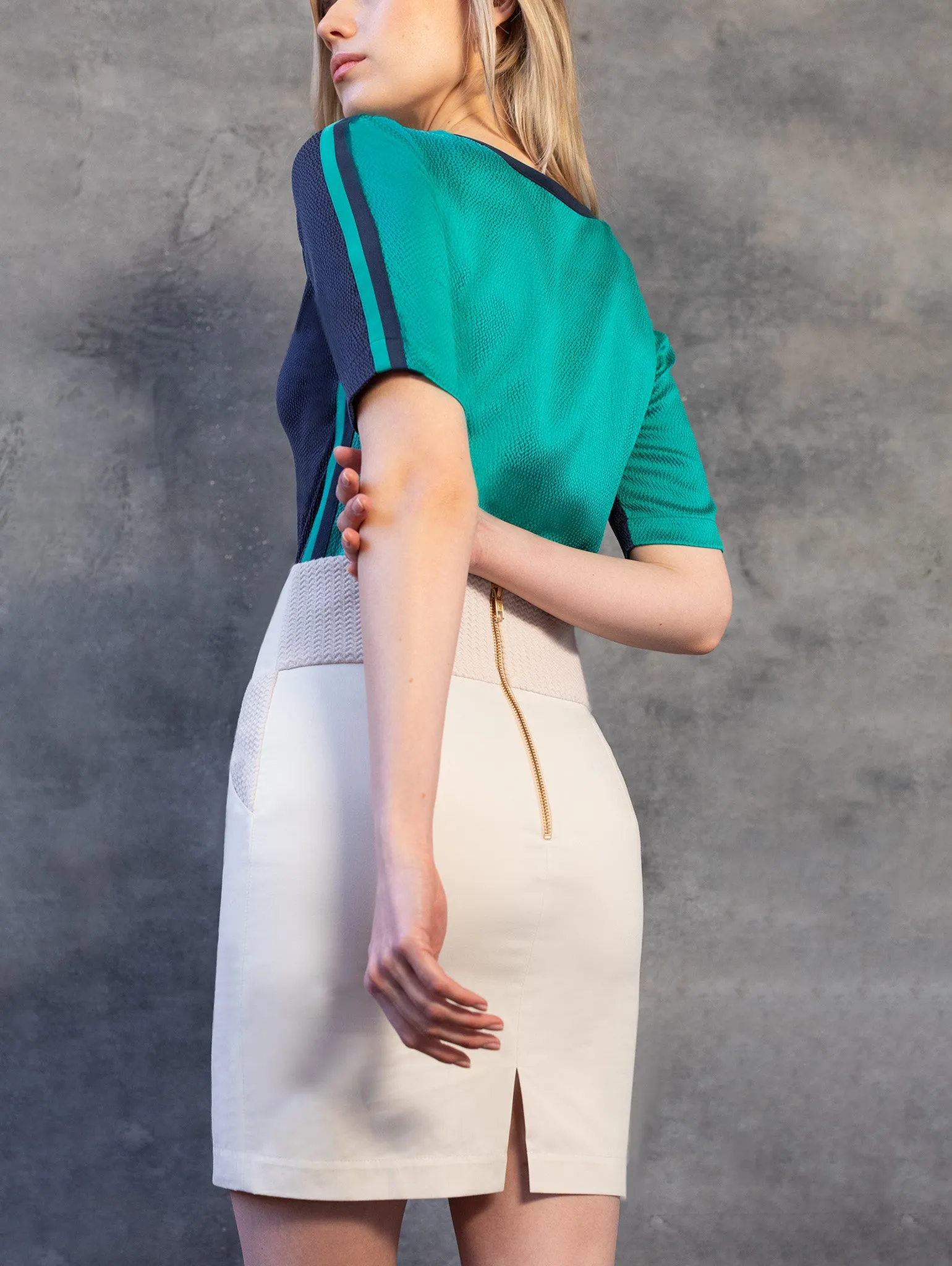 IRIS | Organic Cotton Short Skirt