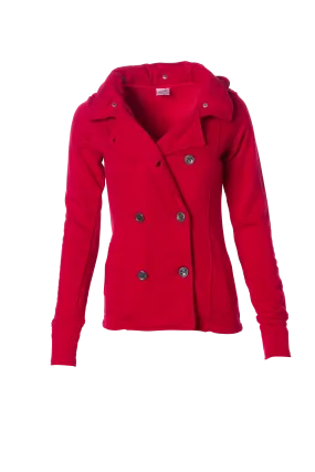 PRM350PC - Women's French Terry Peacoat