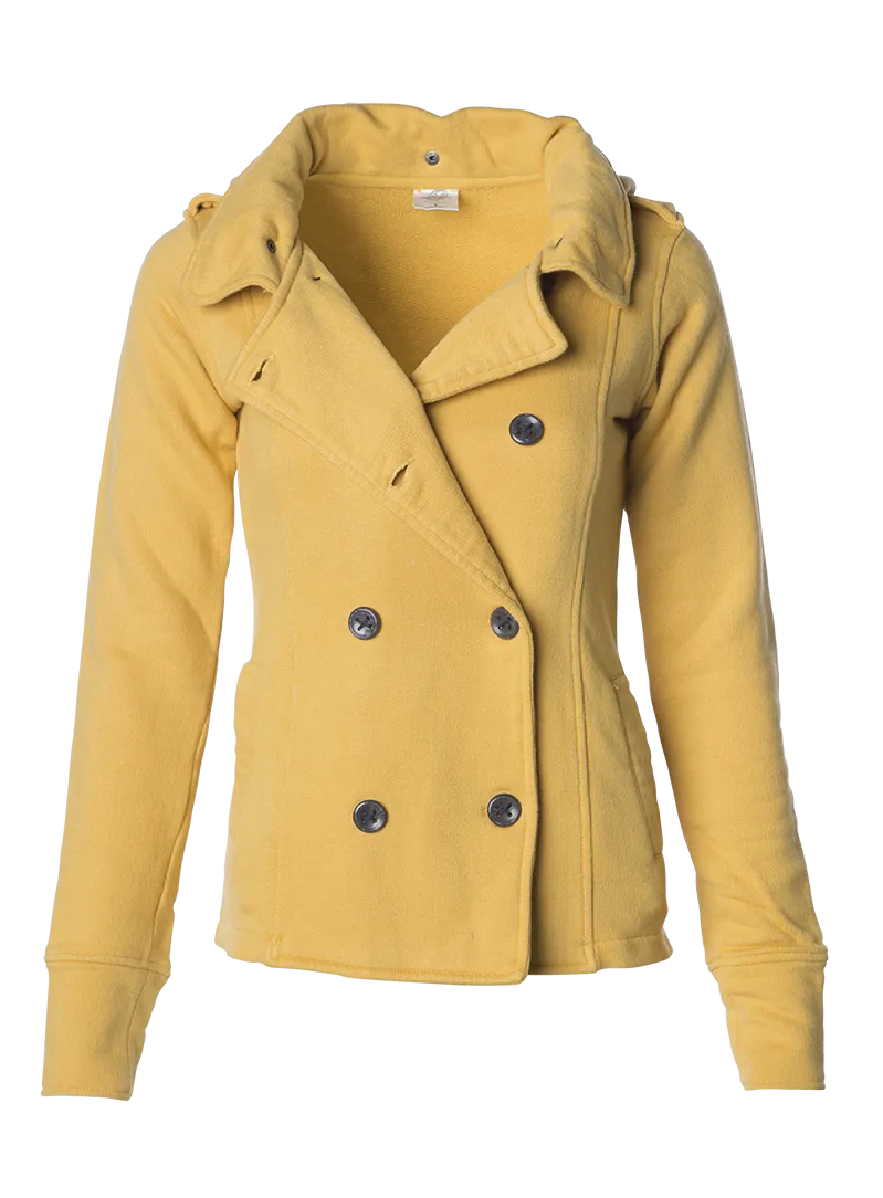 PRM350PC - Women's French Terry Peacoat