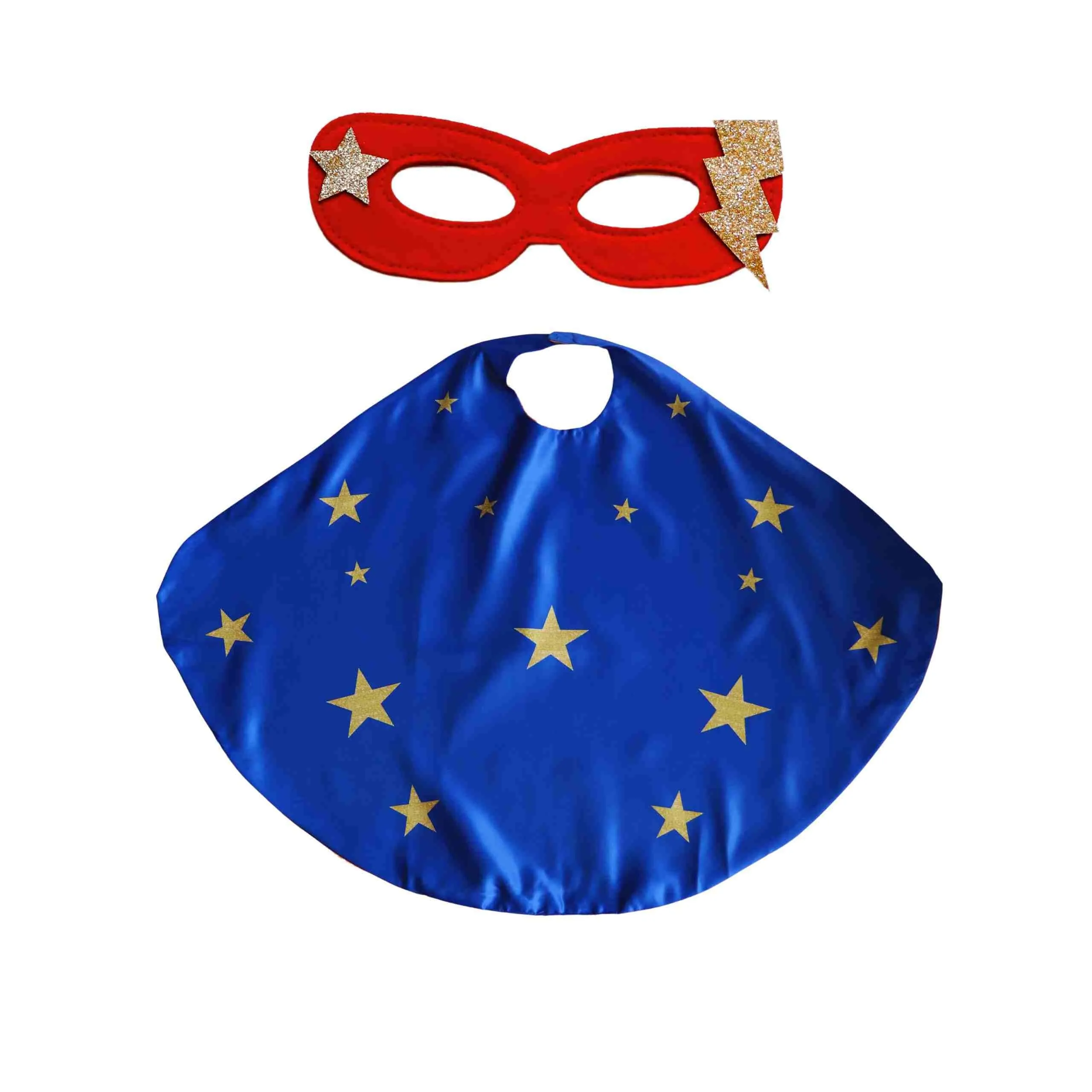 Superhero Star Power Cape Set - Blue